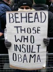 Behead Those Who Insult Obama
